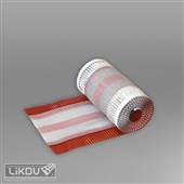 LIKOV Větrací pás hřebene ALU technická tkanina samolepící š.300mm, délka 5bm, tmavě hnědá